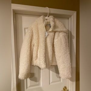 Off white Sherpa jacket